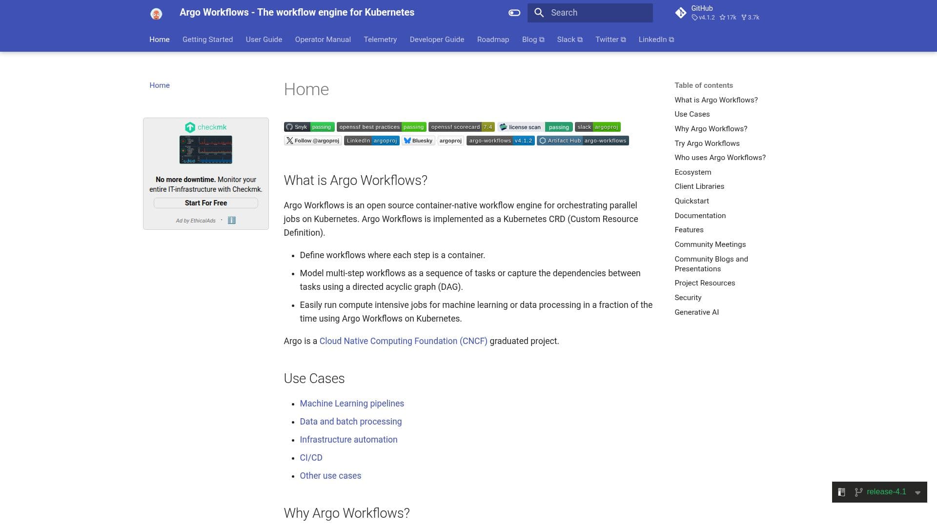 Argo Workflows - Motor de Workflow Kubernetes screenshot