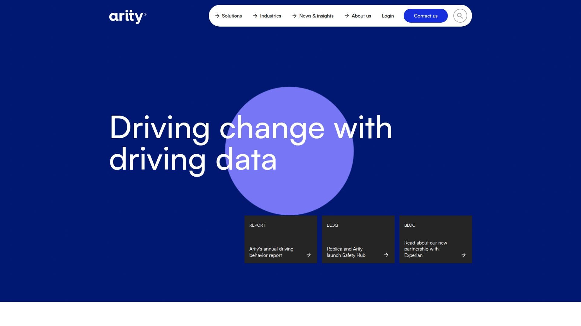 Soluções de Dados de Mobilidade Arity screenshot