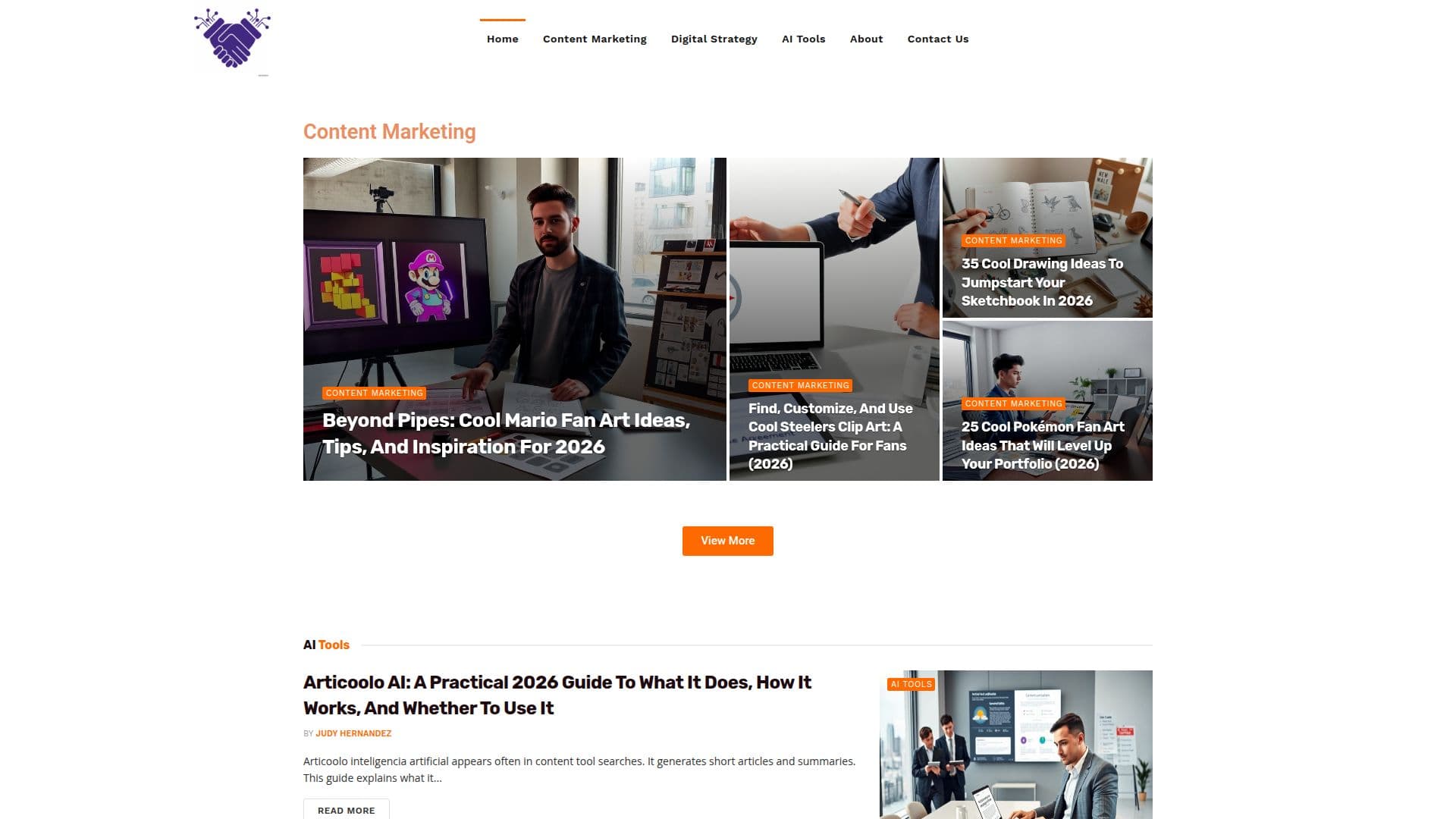 Gerador de Artigos Articoolo AI screenshot