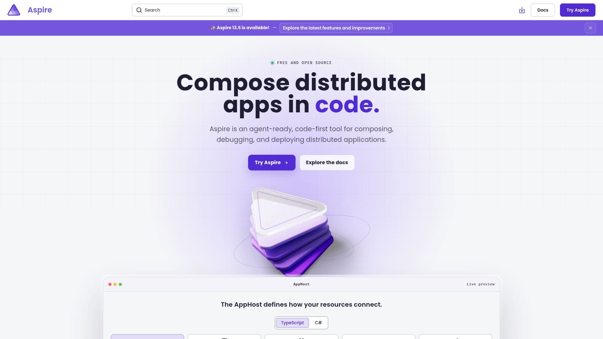 Aspire: Compor Aplicações Distribuídas screenshot