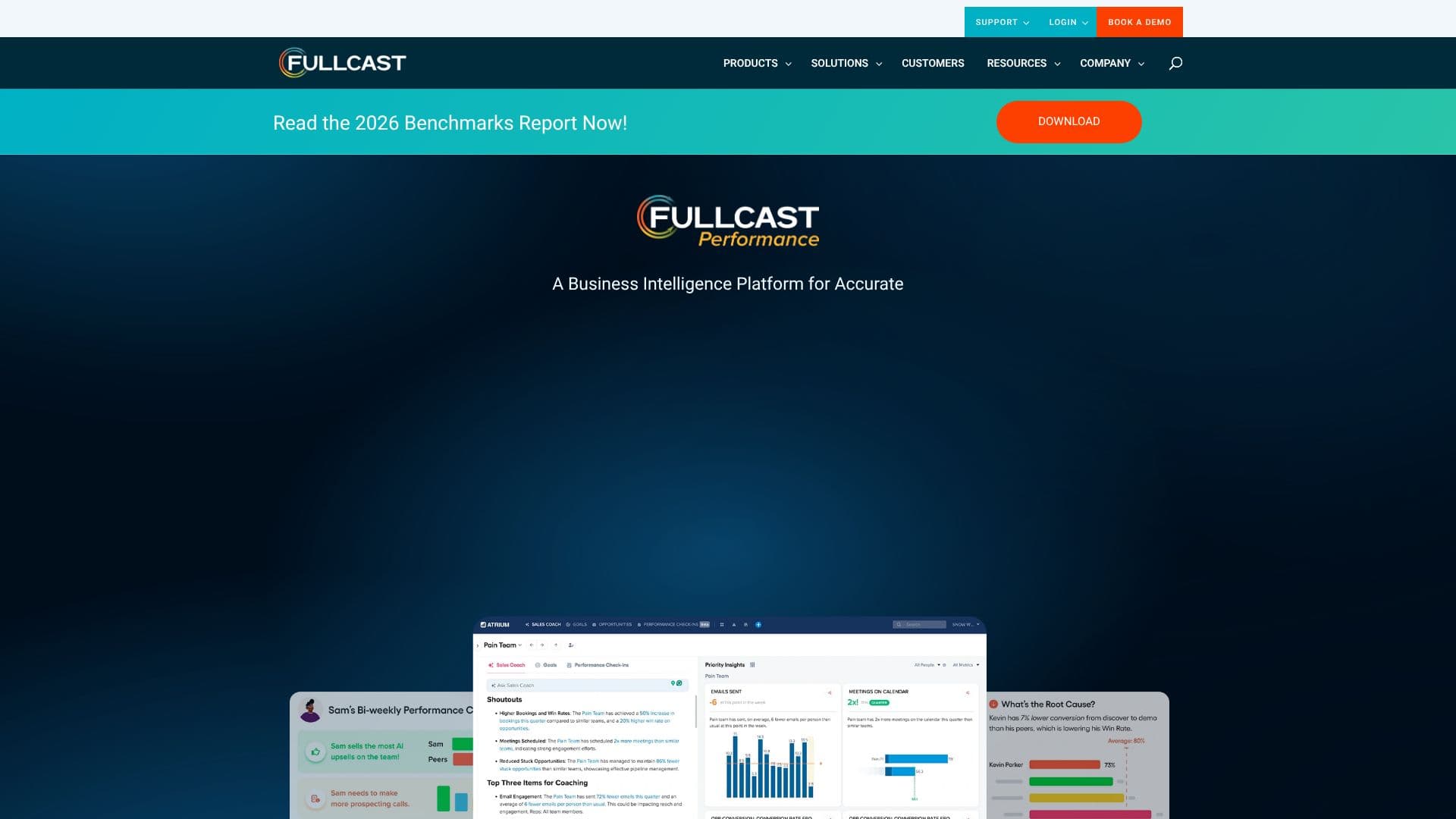 Fullcast Performance screenshot