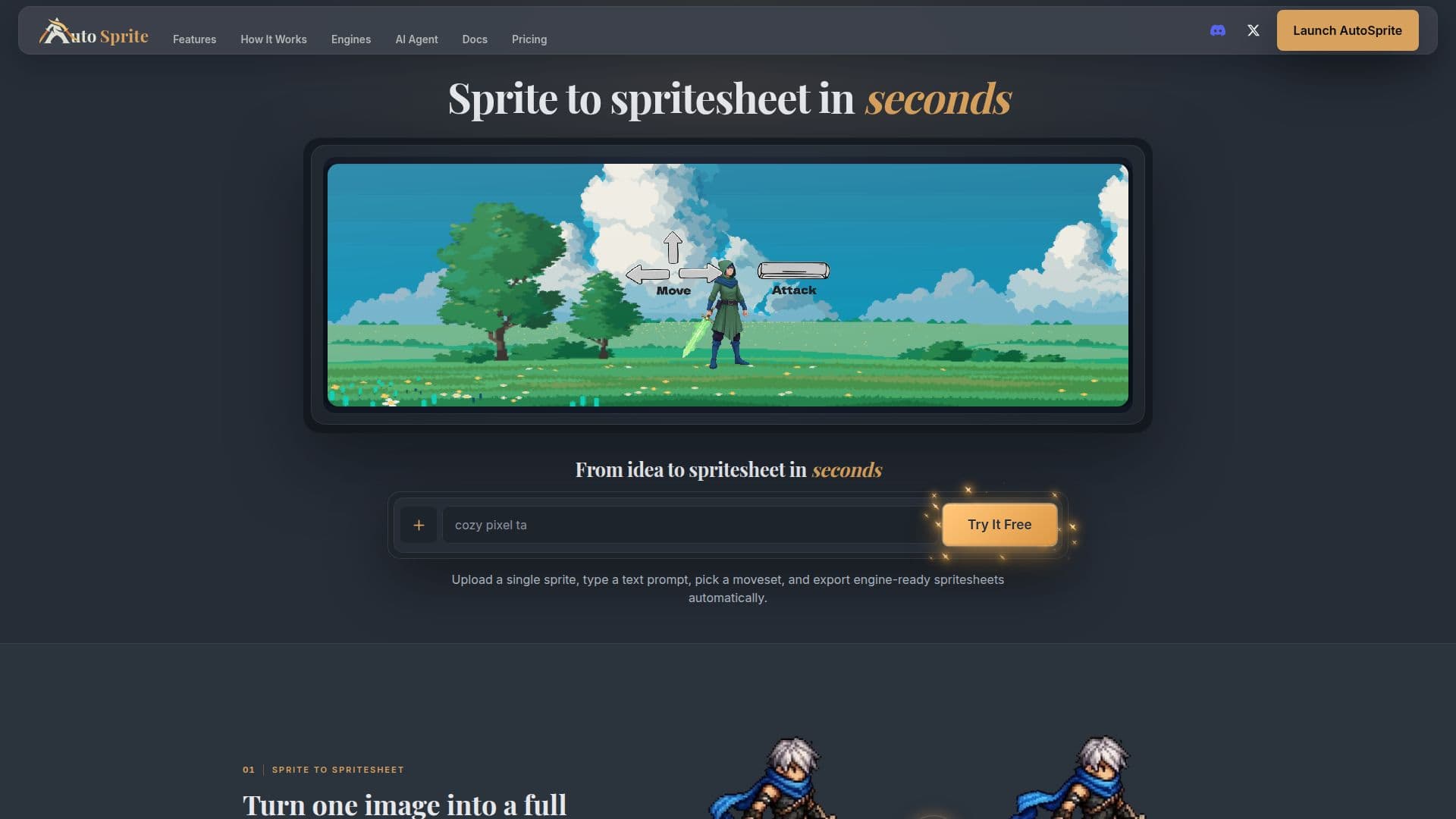 AutoSprite screenshot