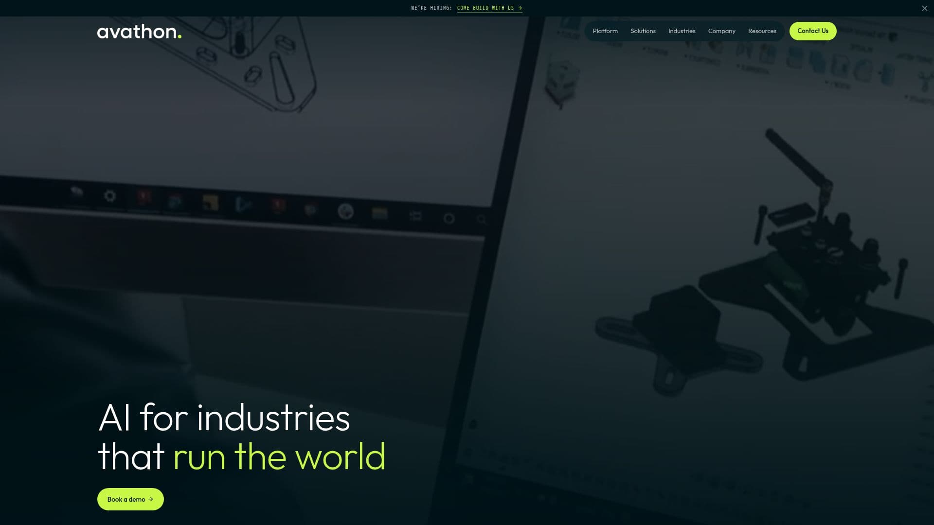Avathon — Autonomia para Operações screenshot