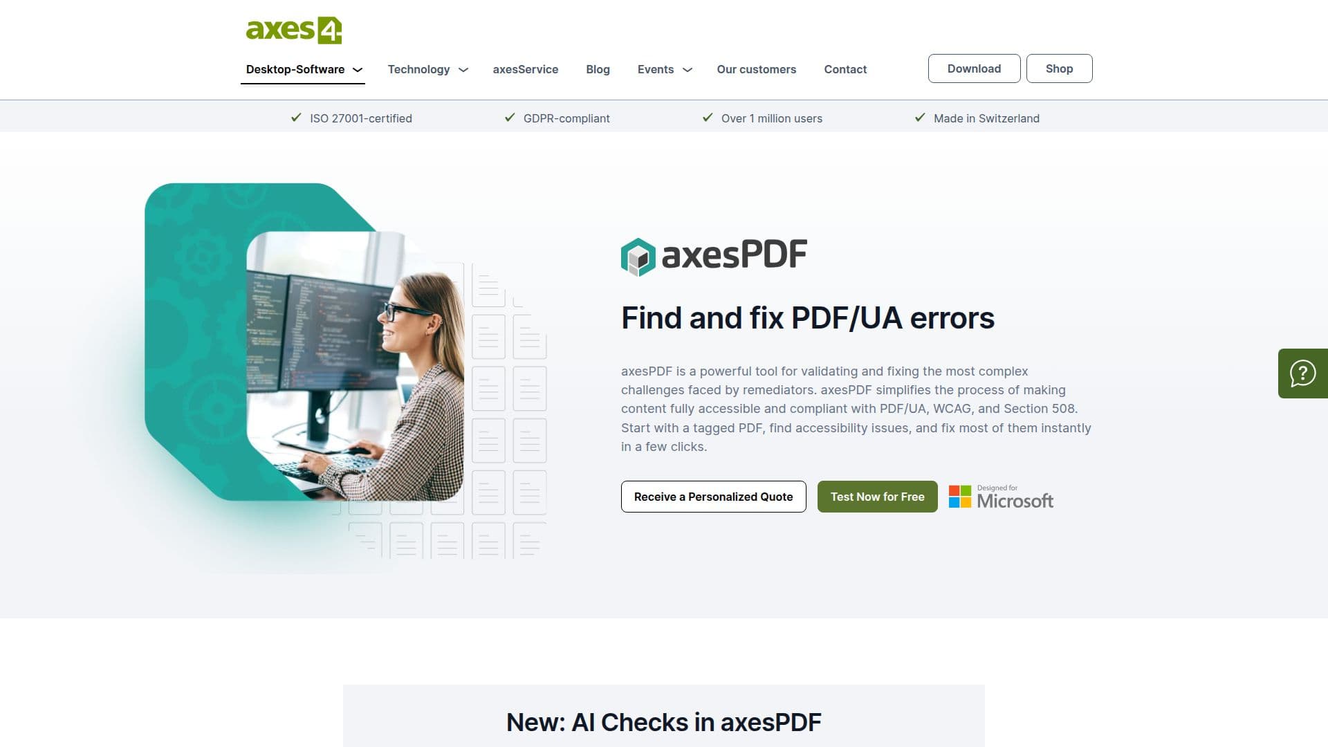 axesPDF screenshot