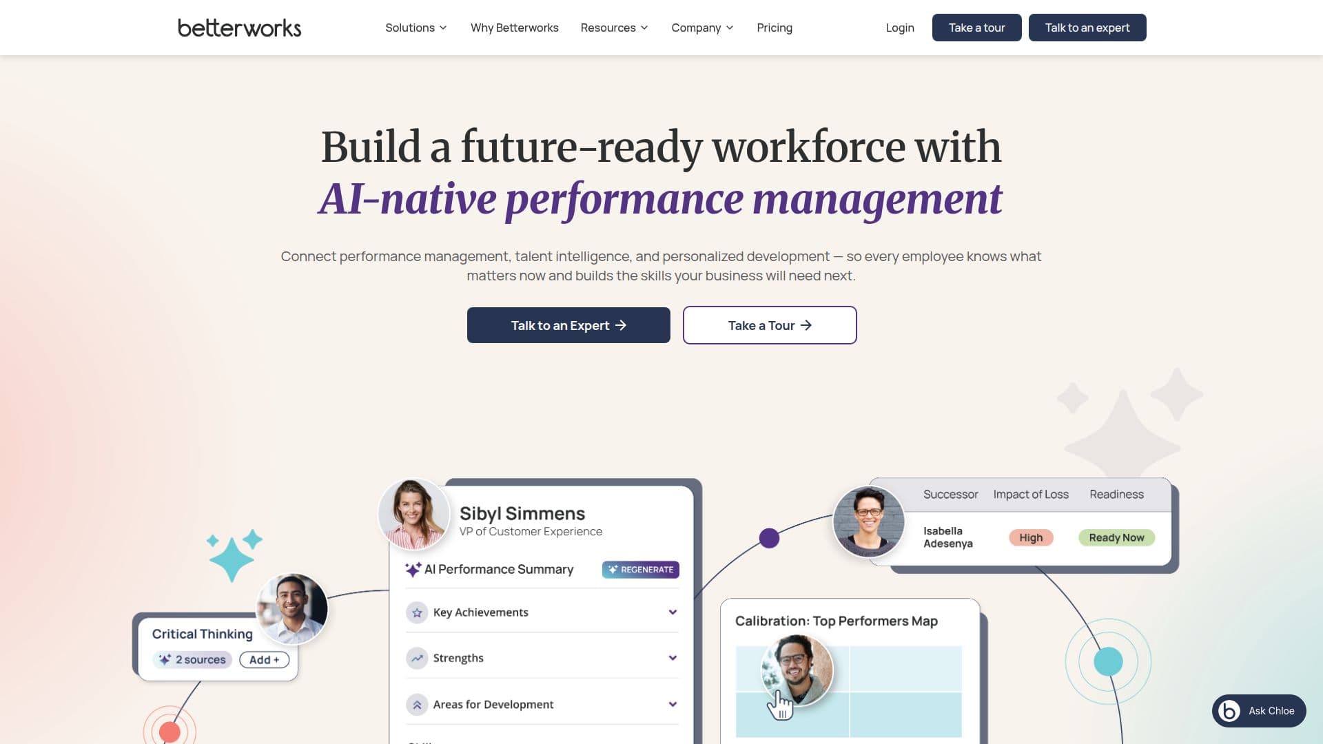 Gestão de Desempenho Betterworks screenshot