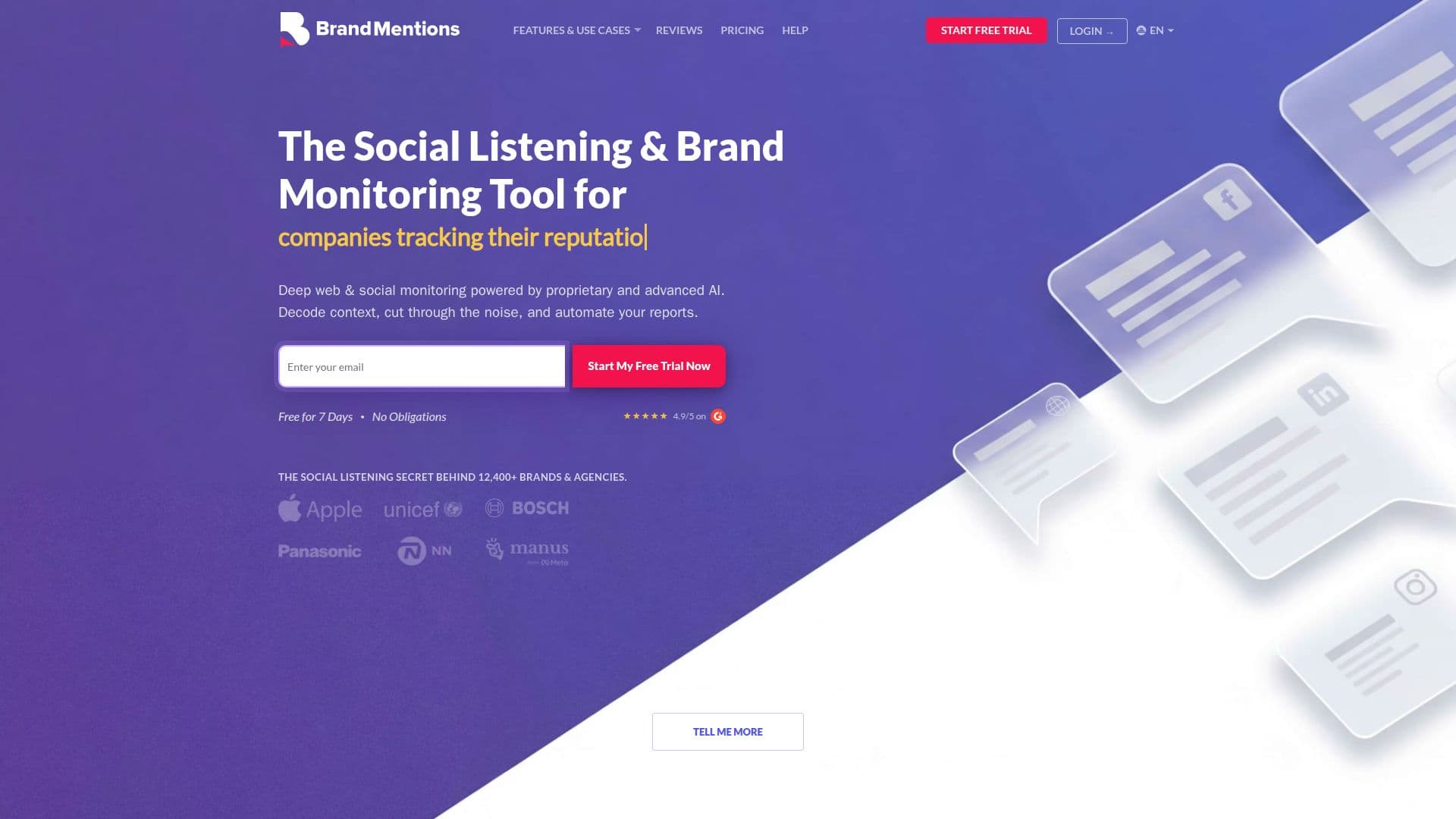 BrandMentions screenshot