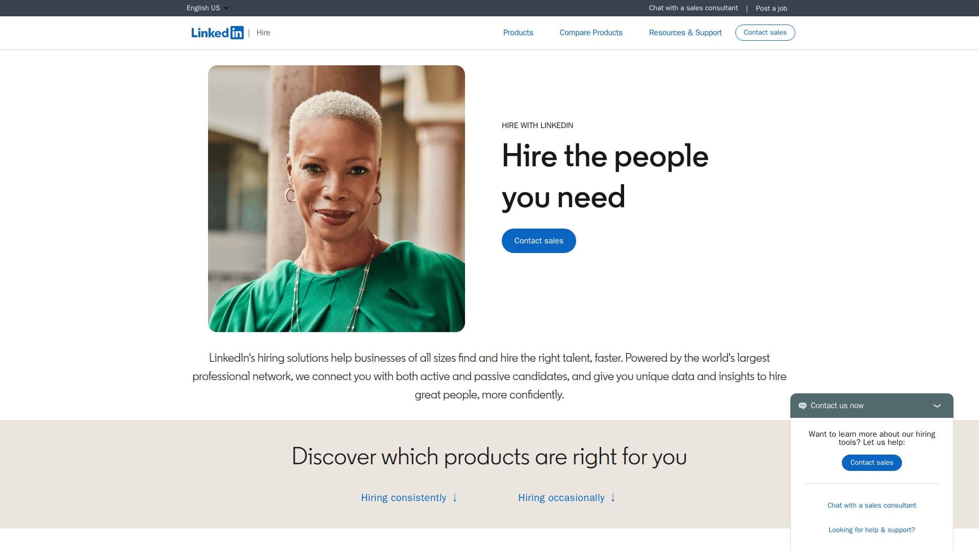 LinkedIn Talent Solutions screenshot