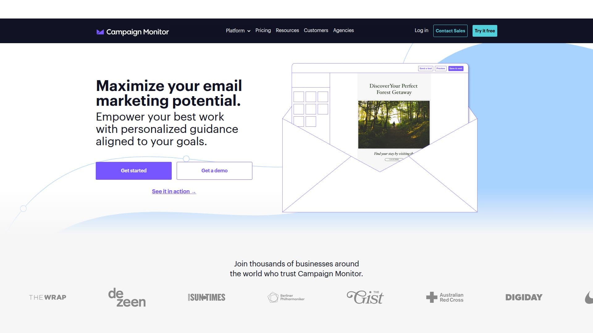 Campaign Monitor: Plataforma de Email Marketing screenshot