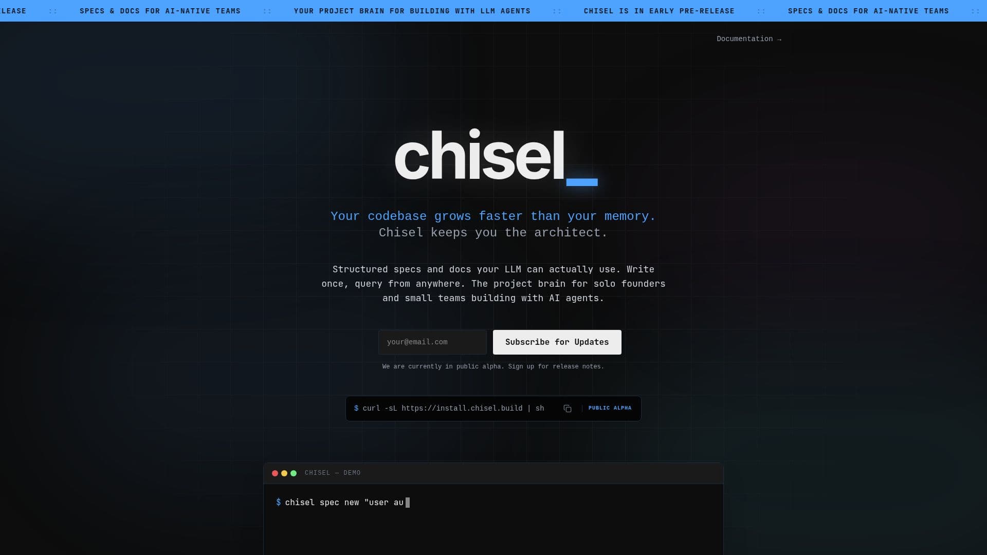 Chisel AI screenshot