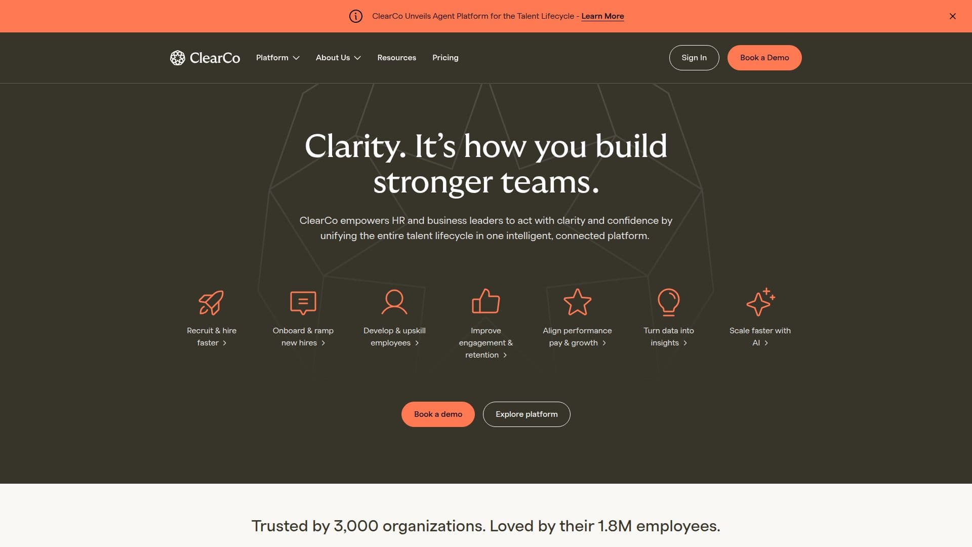 Software de Gestão de Talentos ClearCompany screenshot
