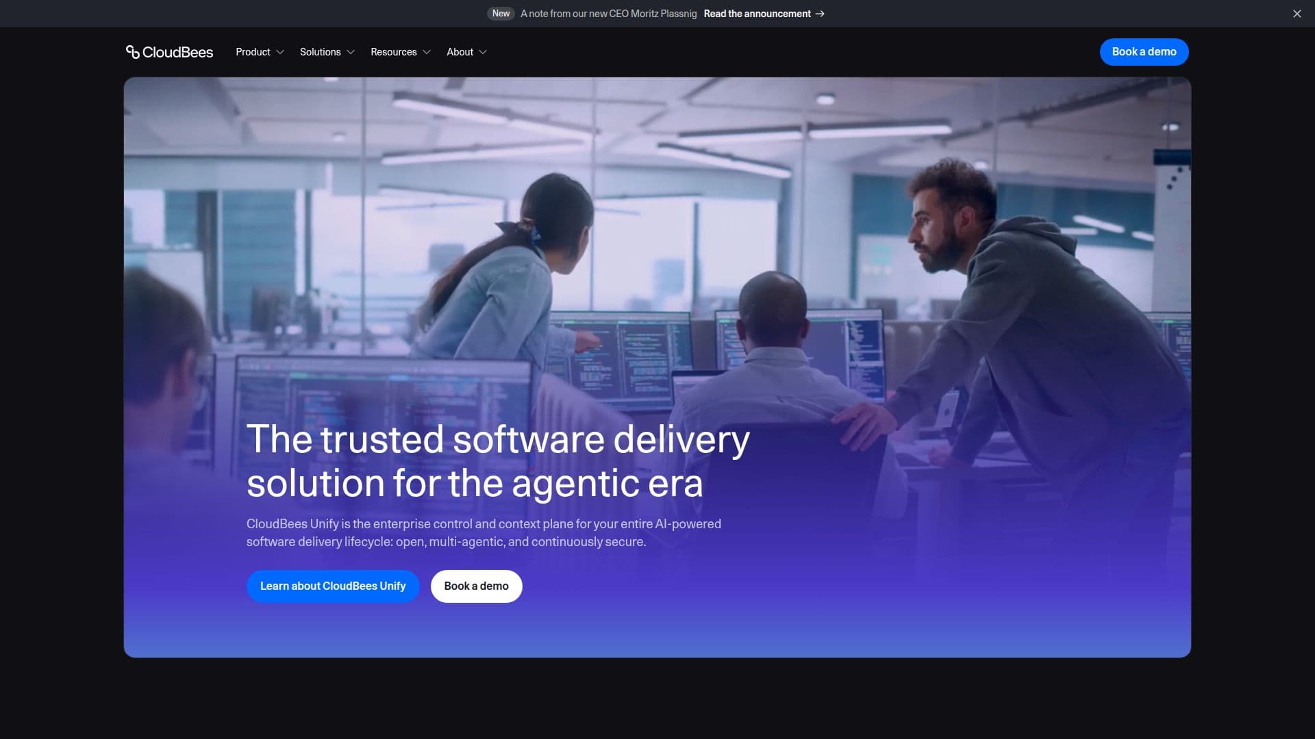 CloudBees Unify screenshot