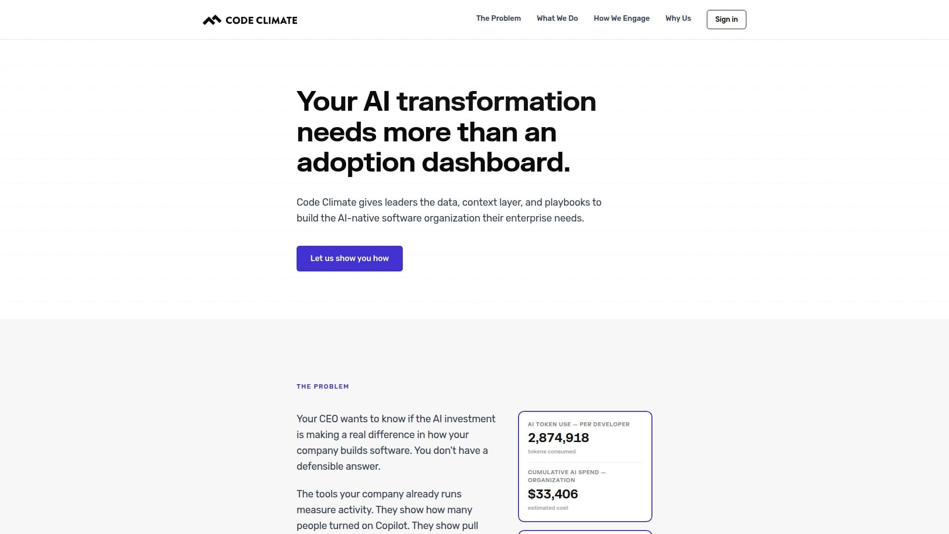 Code Climate screenshot