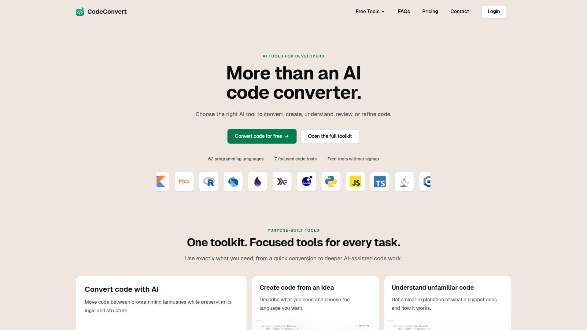 CodeConvert AI - Conversor de Código screenshot