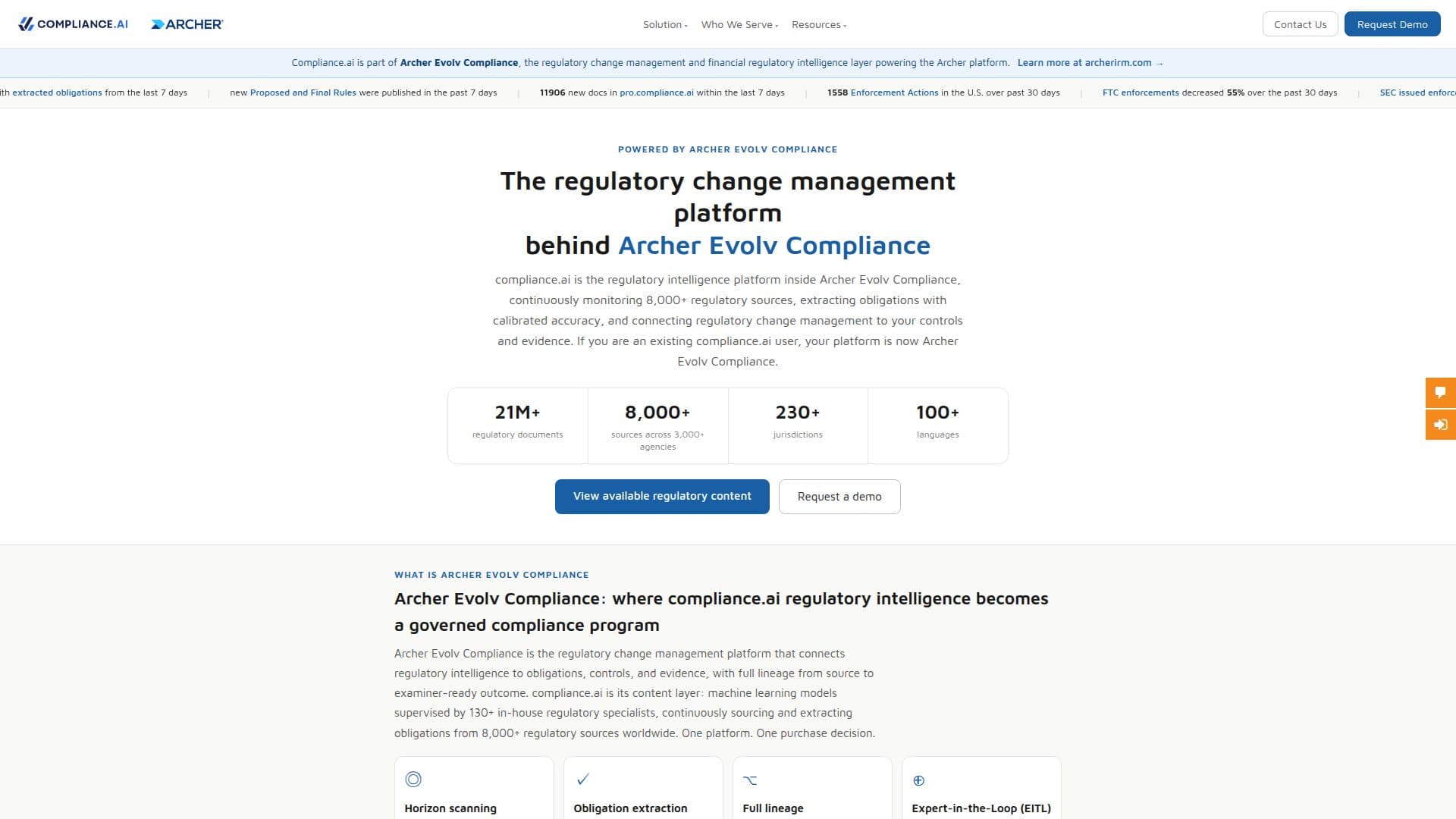 Compliance.ai Software screenshot