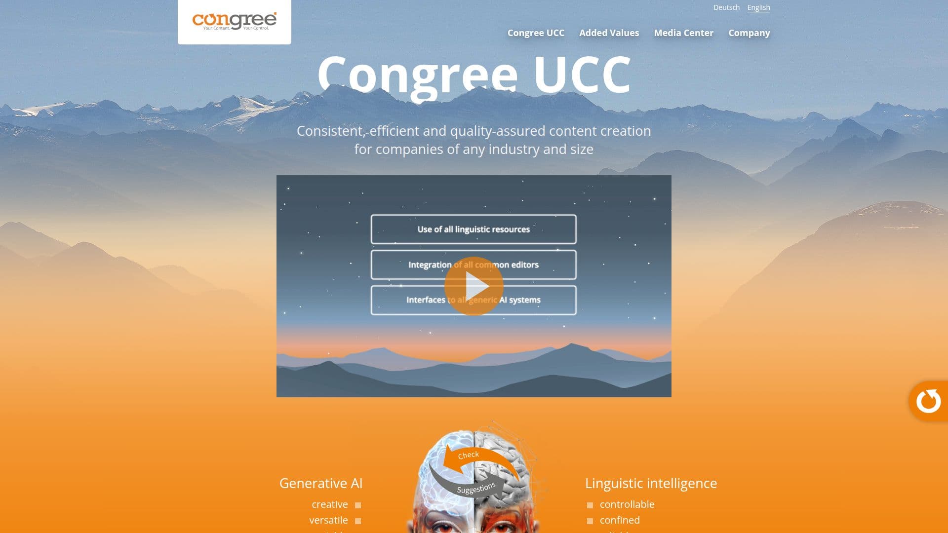 Congree UCC screenshot