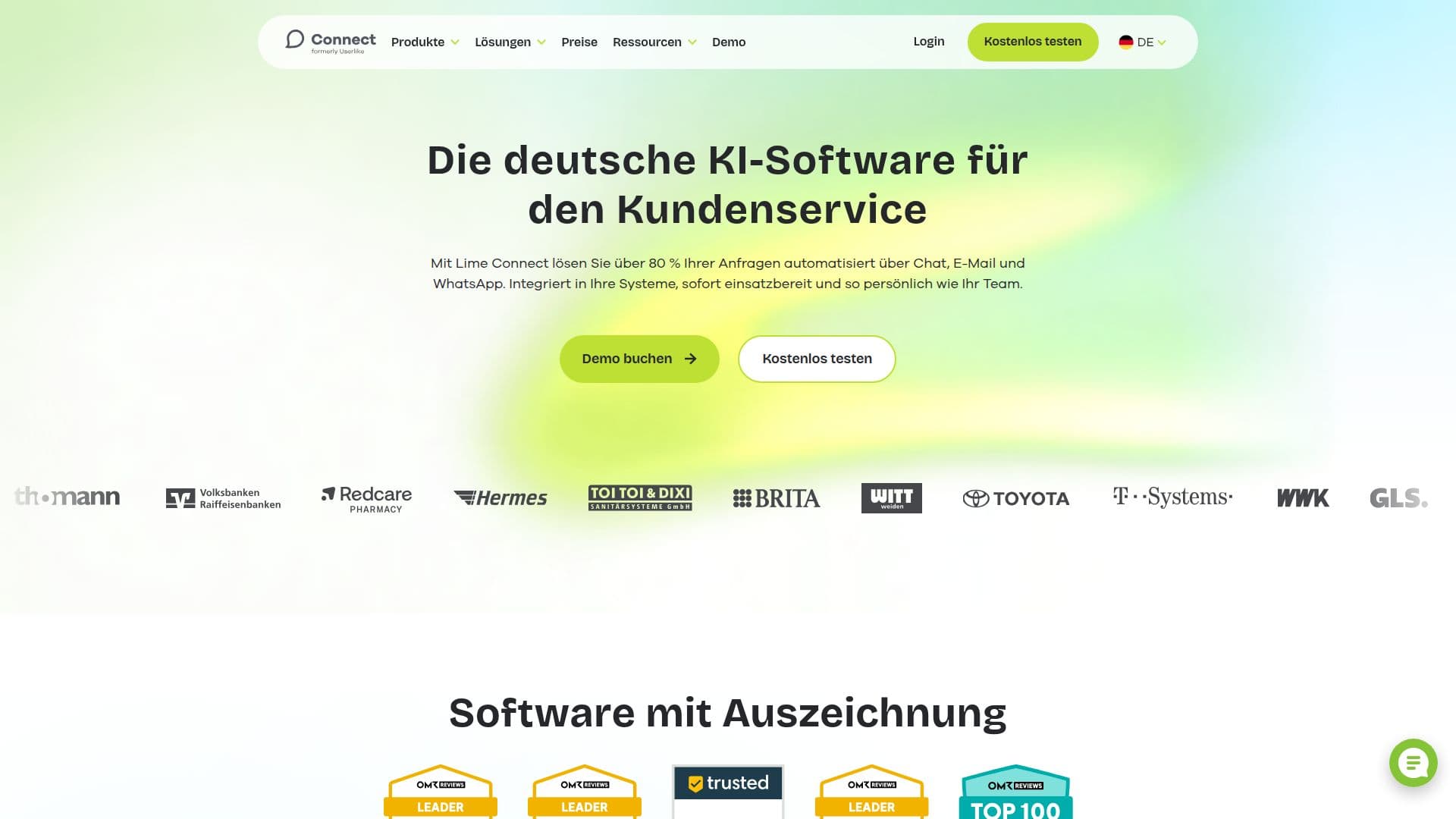 Plataforma de IA Lime Connect screenshot