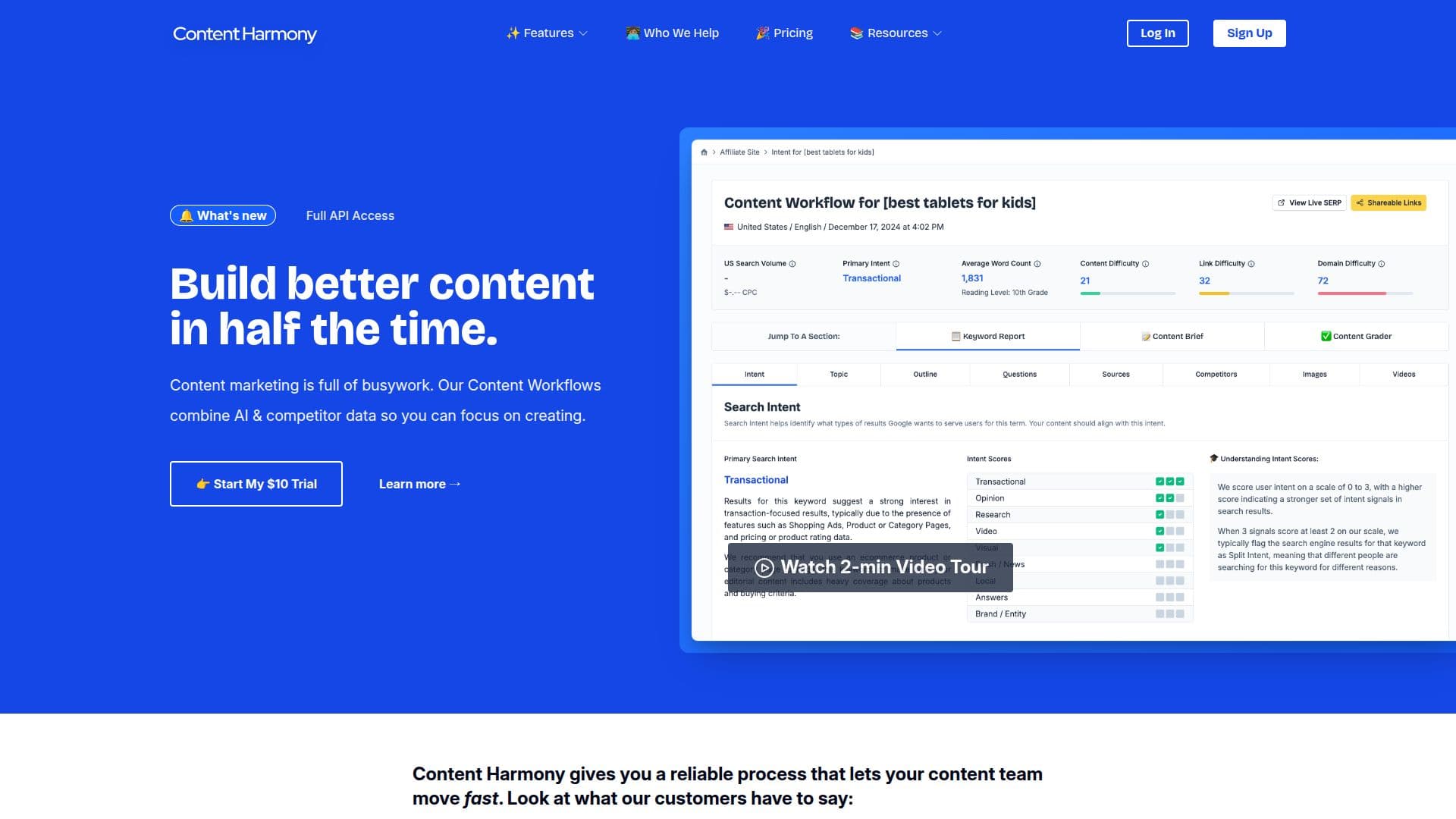 Content Harmony screenshot