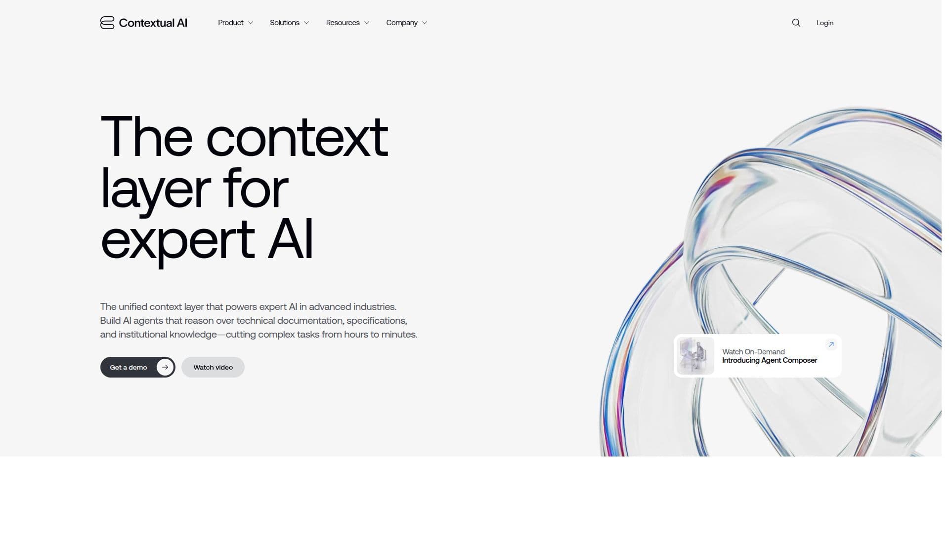 Plataforma de IA Contextual screenshot