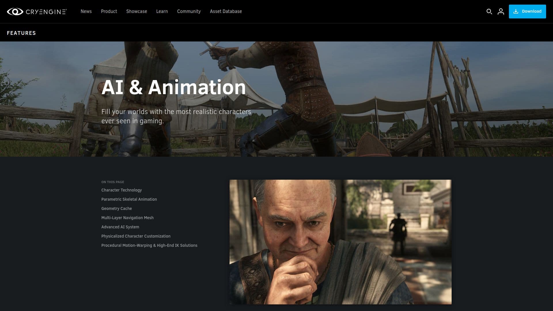 CryEngine AI & Animação screenshot