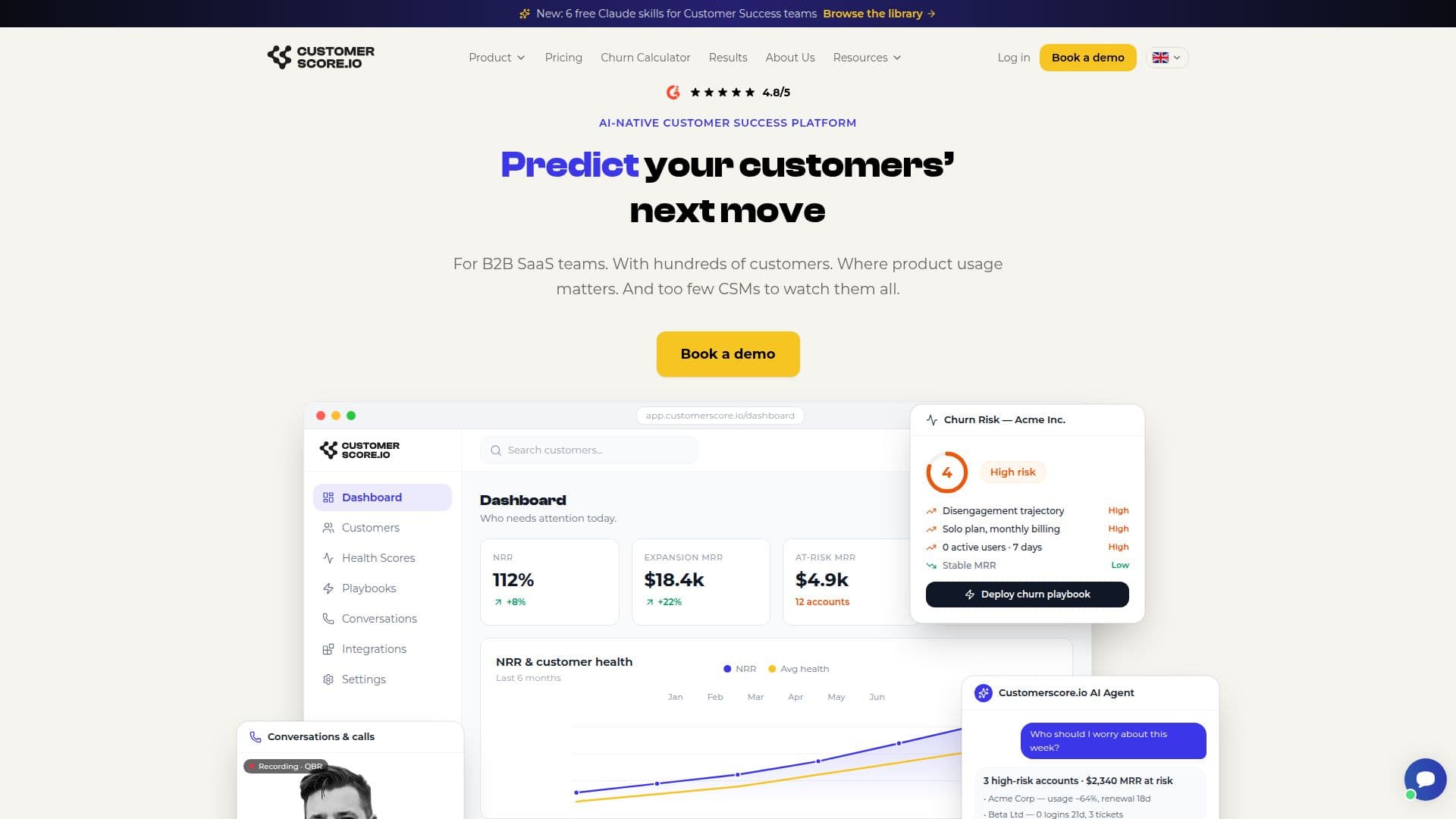 Customerscore.io screenshot