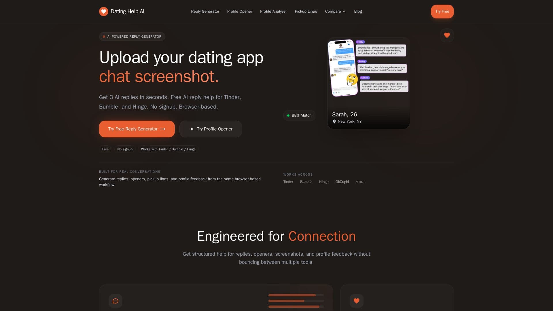 Ajuda para Namoro AI screenshot