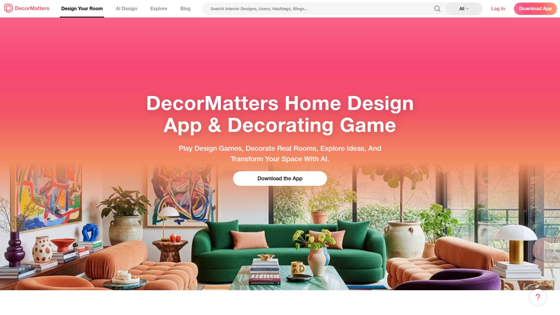 Aplicativo DecorMatters screenshot