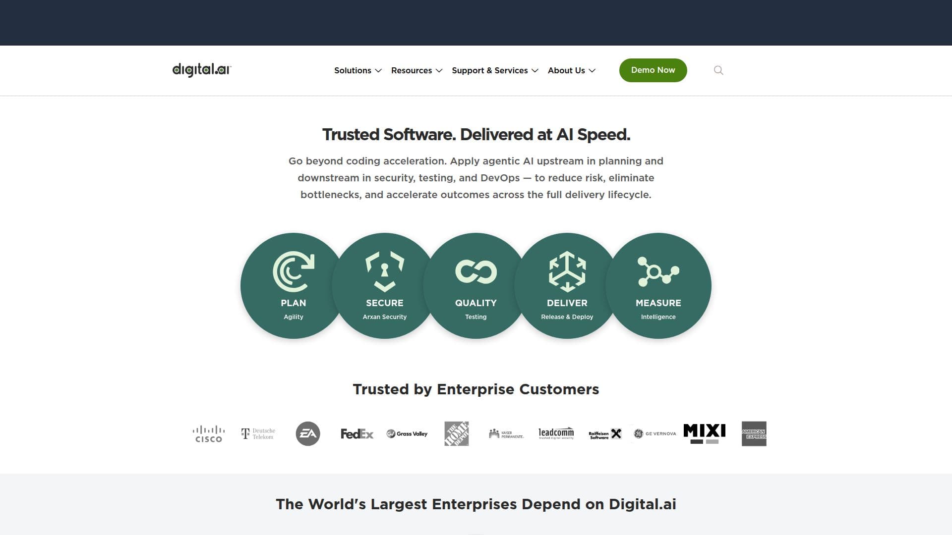 Plataforma DevOps Digital.ai screenshot