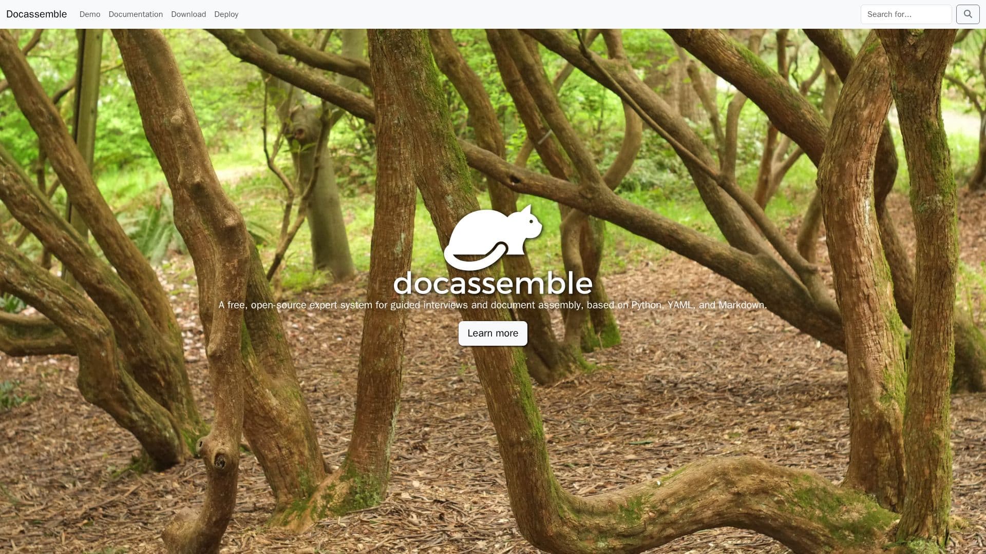 Docassemble screenshot