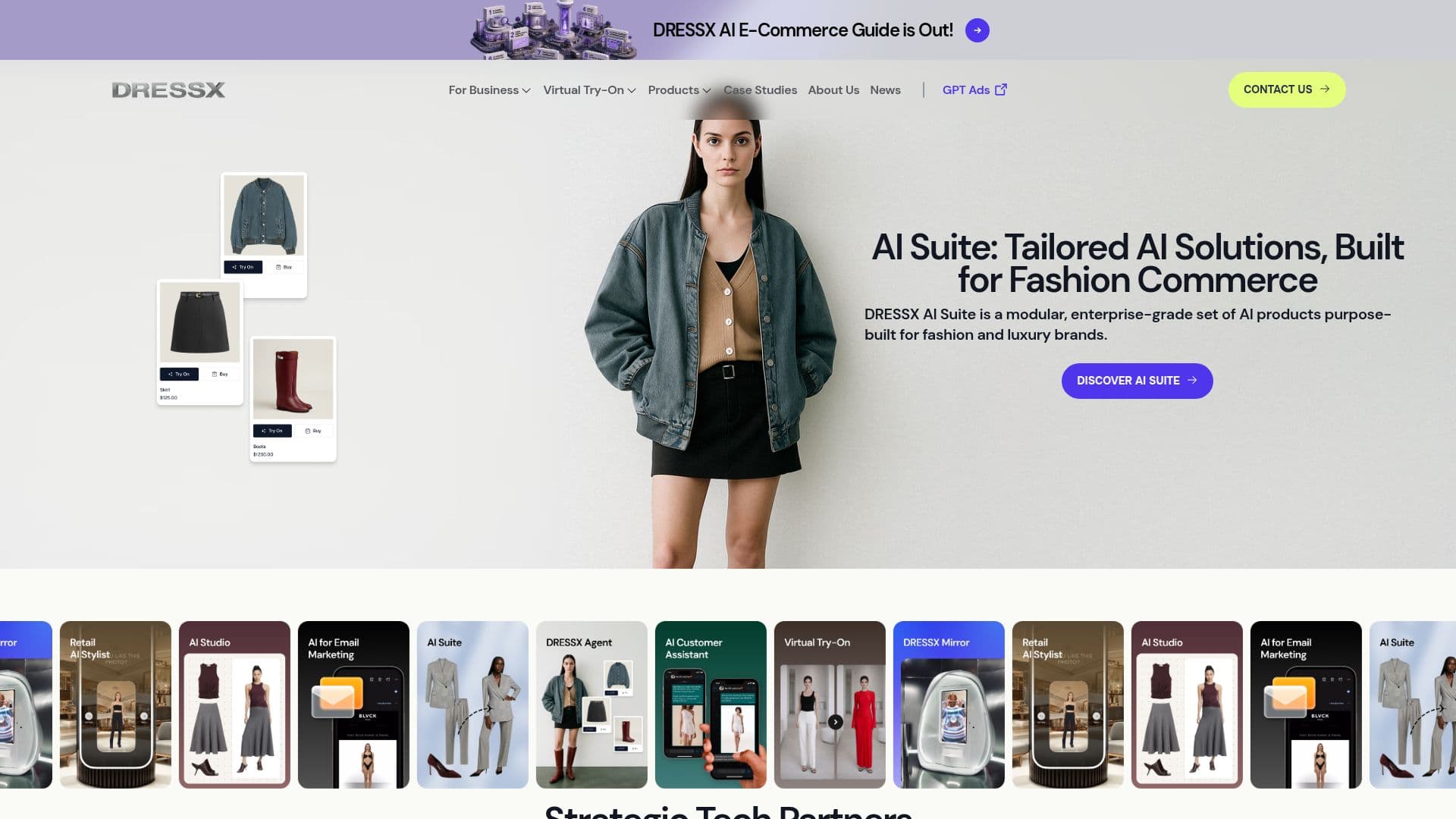 Soluções de IA DressX screenshot