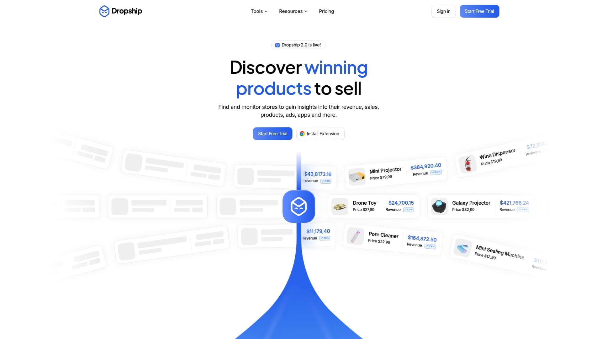 Dropship.io screenshot