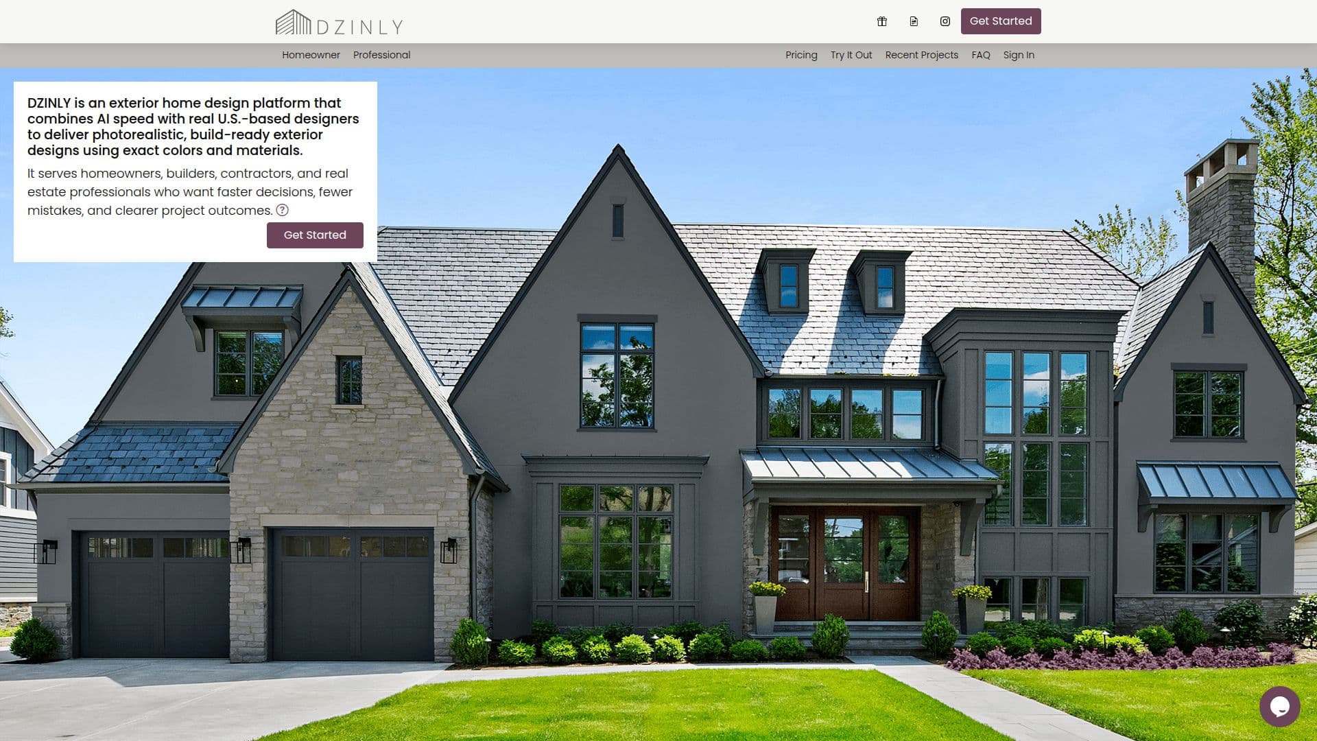 DZINLY - Design Exterior Online Especializado screenshot