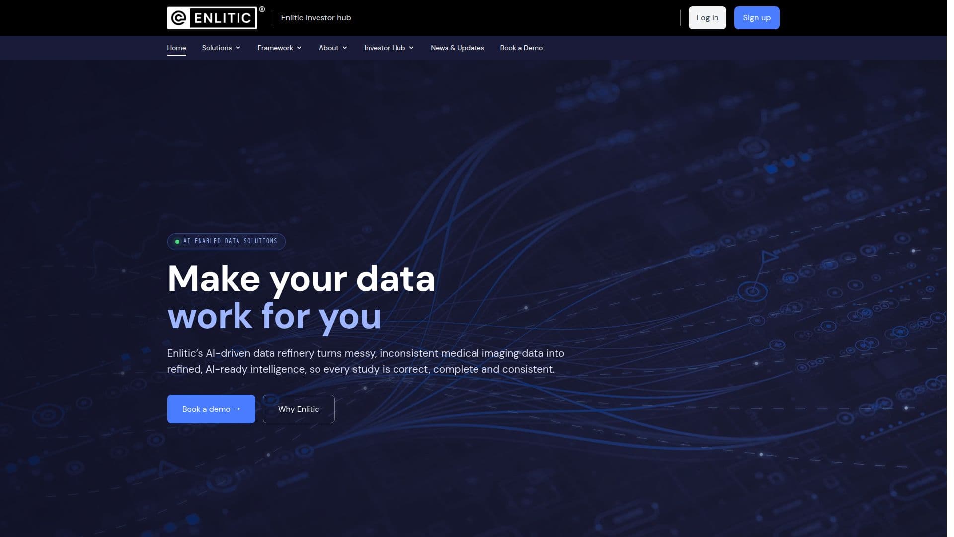 Enlitic | Análise de Dados para a Saúde screenshot