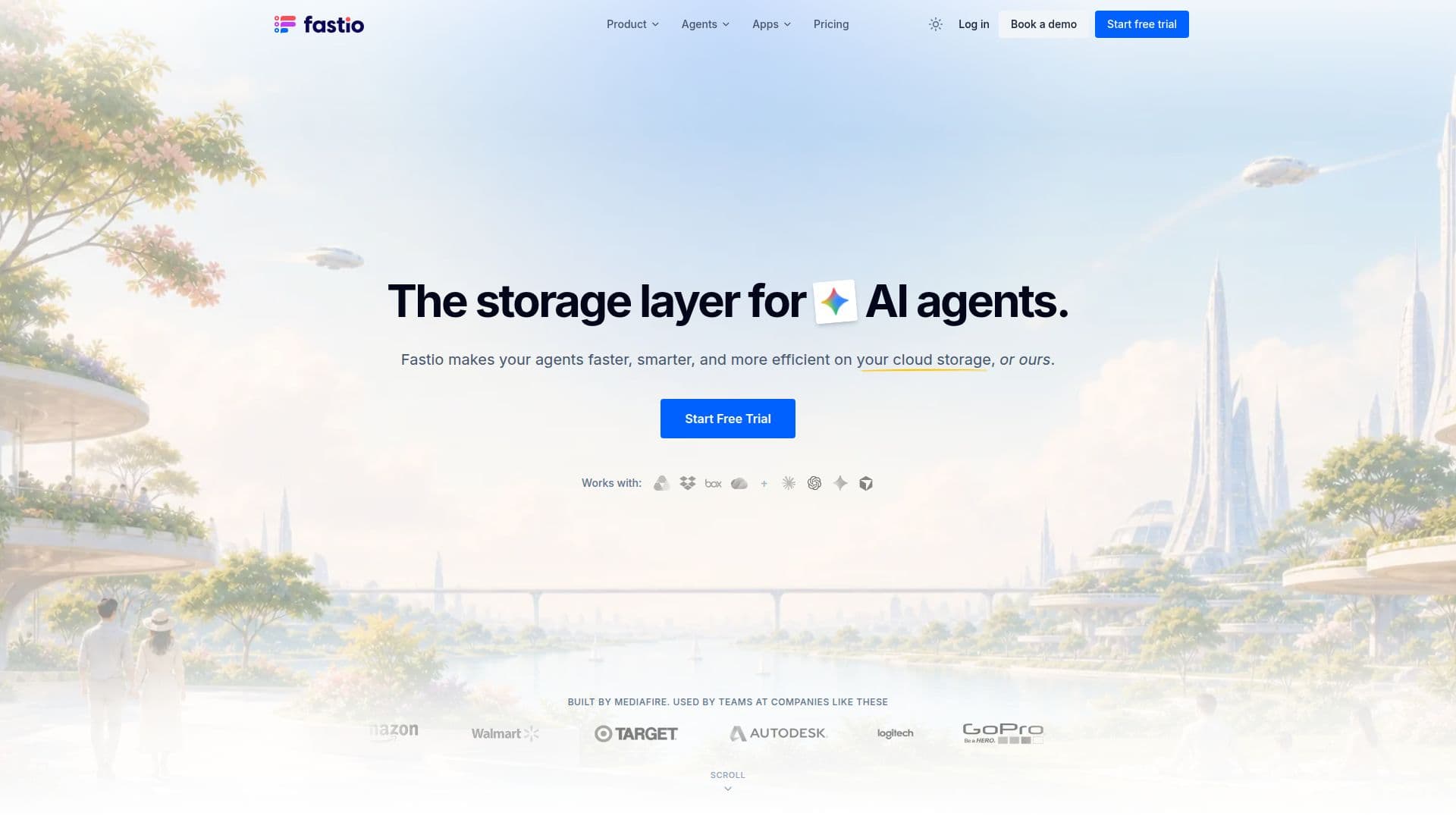 Fast.io Armazenamento em Nuvem screenshot