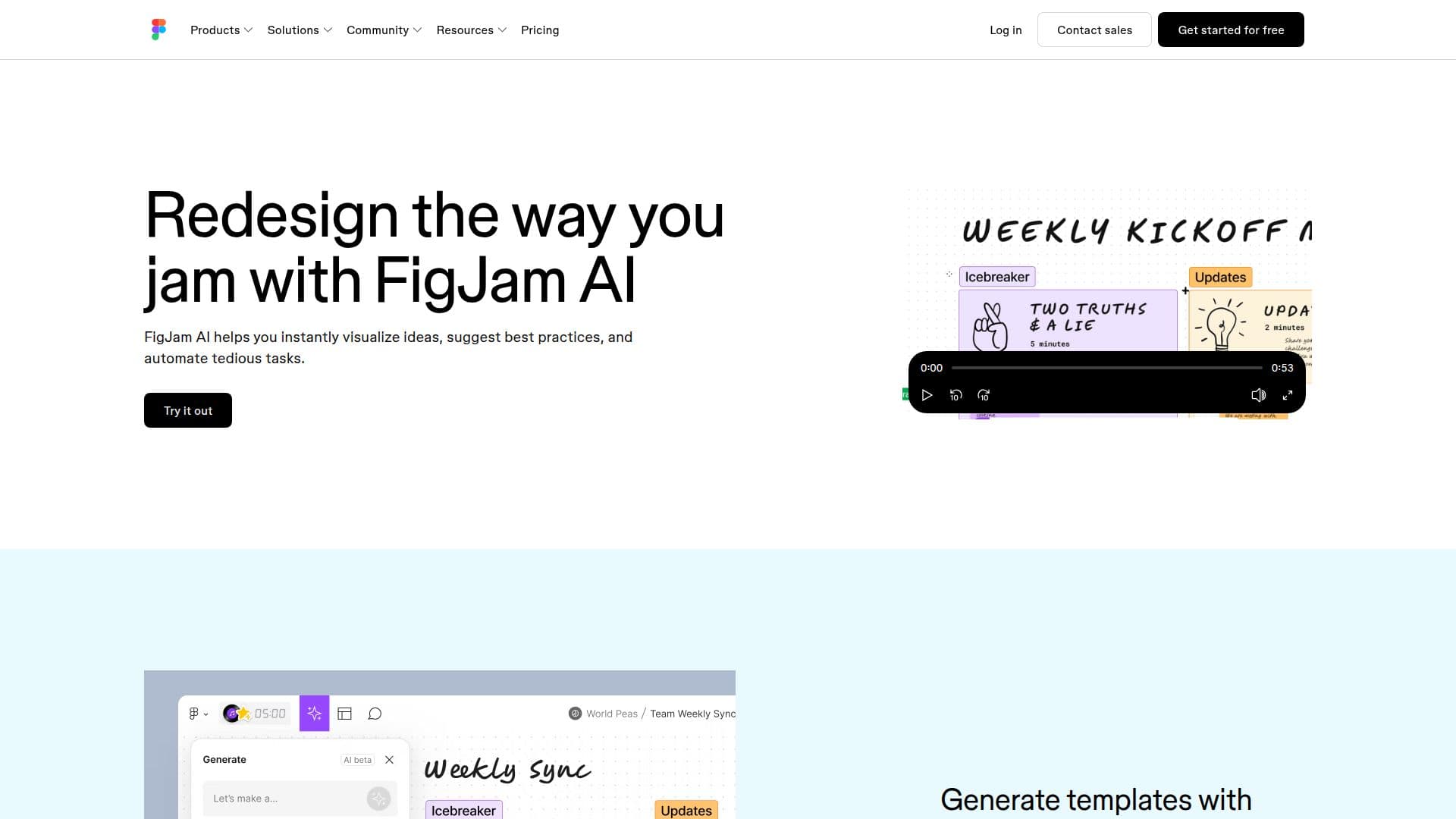 FigJam AI | Figma screenshot