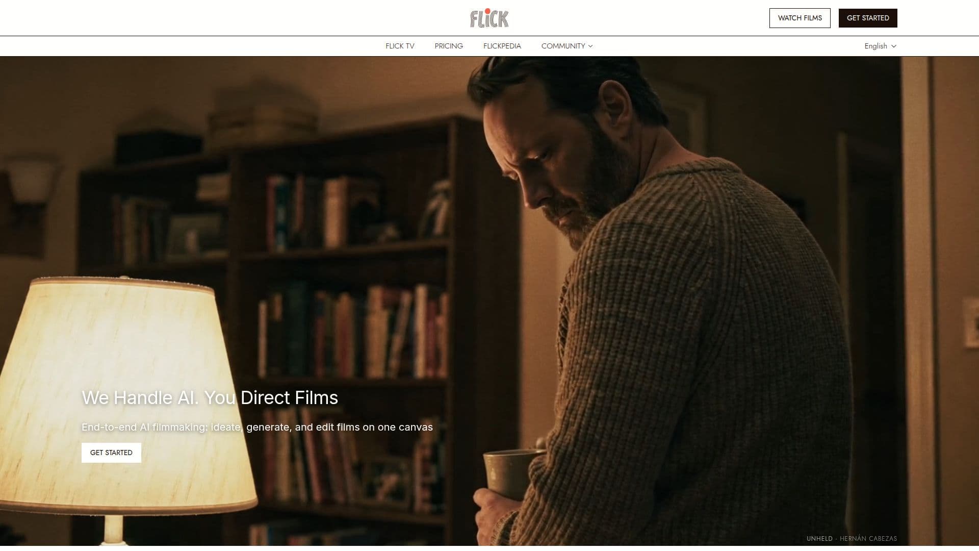 Plataforma de Filmagem Flick AI screenshot