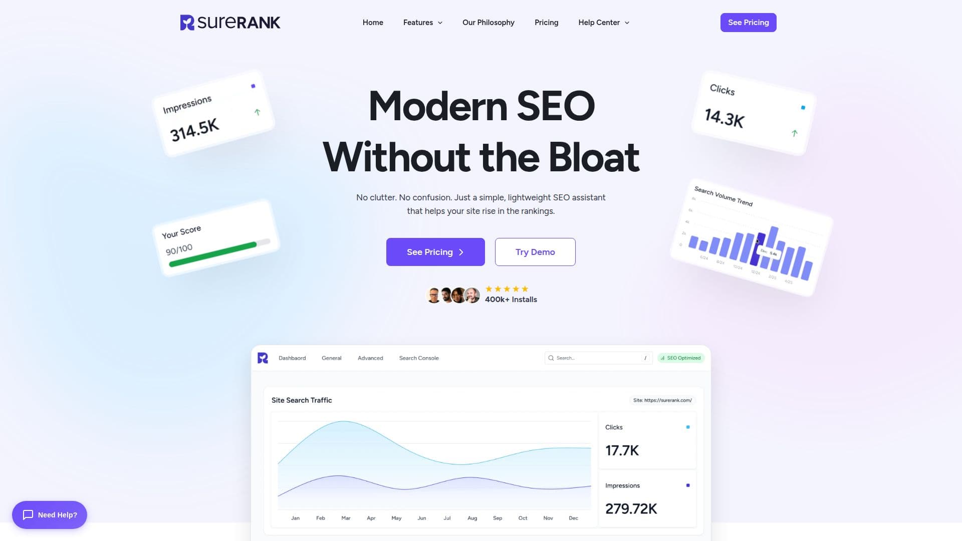 SureRank SEO Plugin screenshot