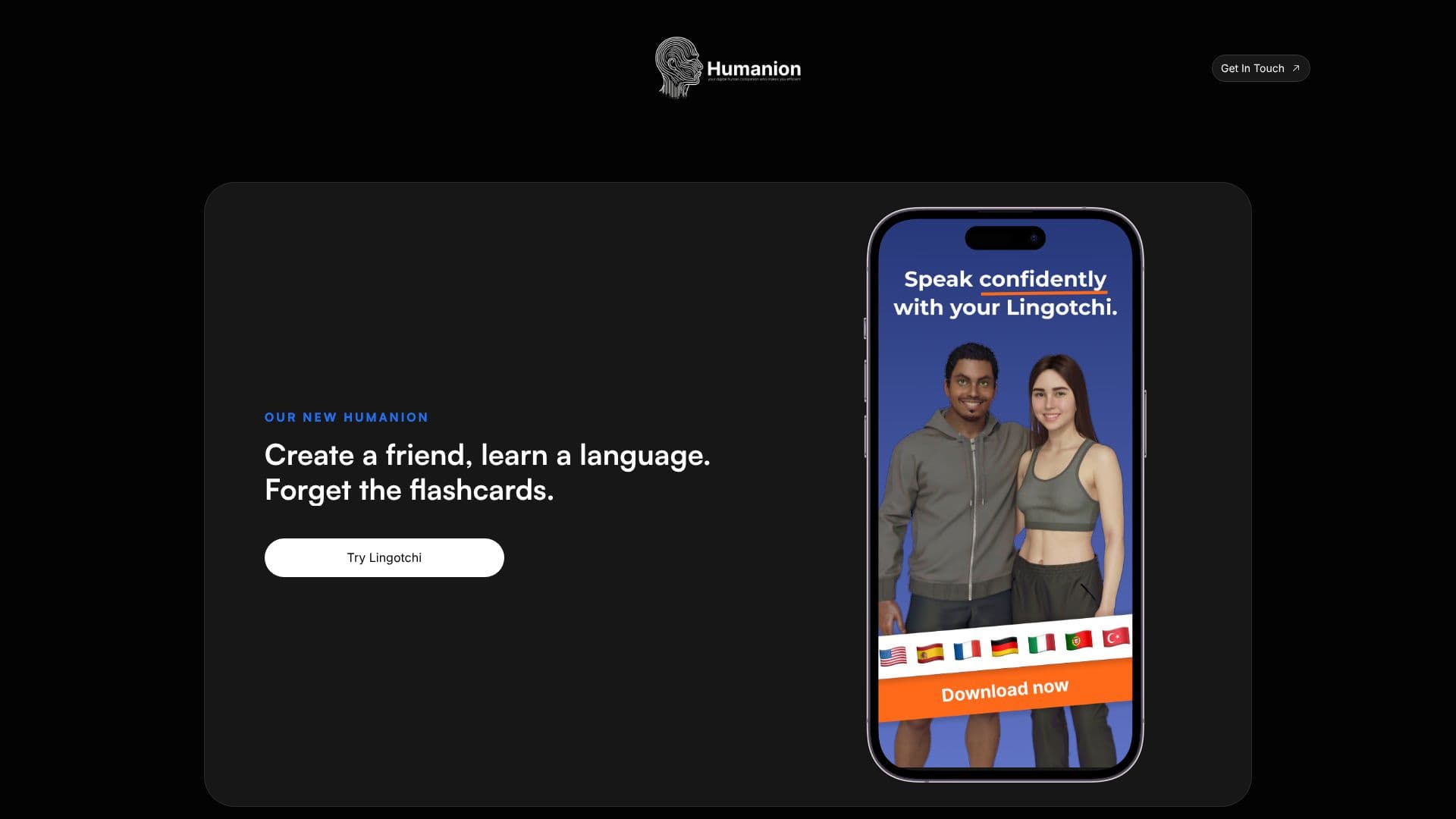 Humanion.ai screenshot