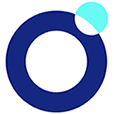 Blue dot: Software de Conformidade Fiscal logo