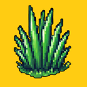 touch grass logo