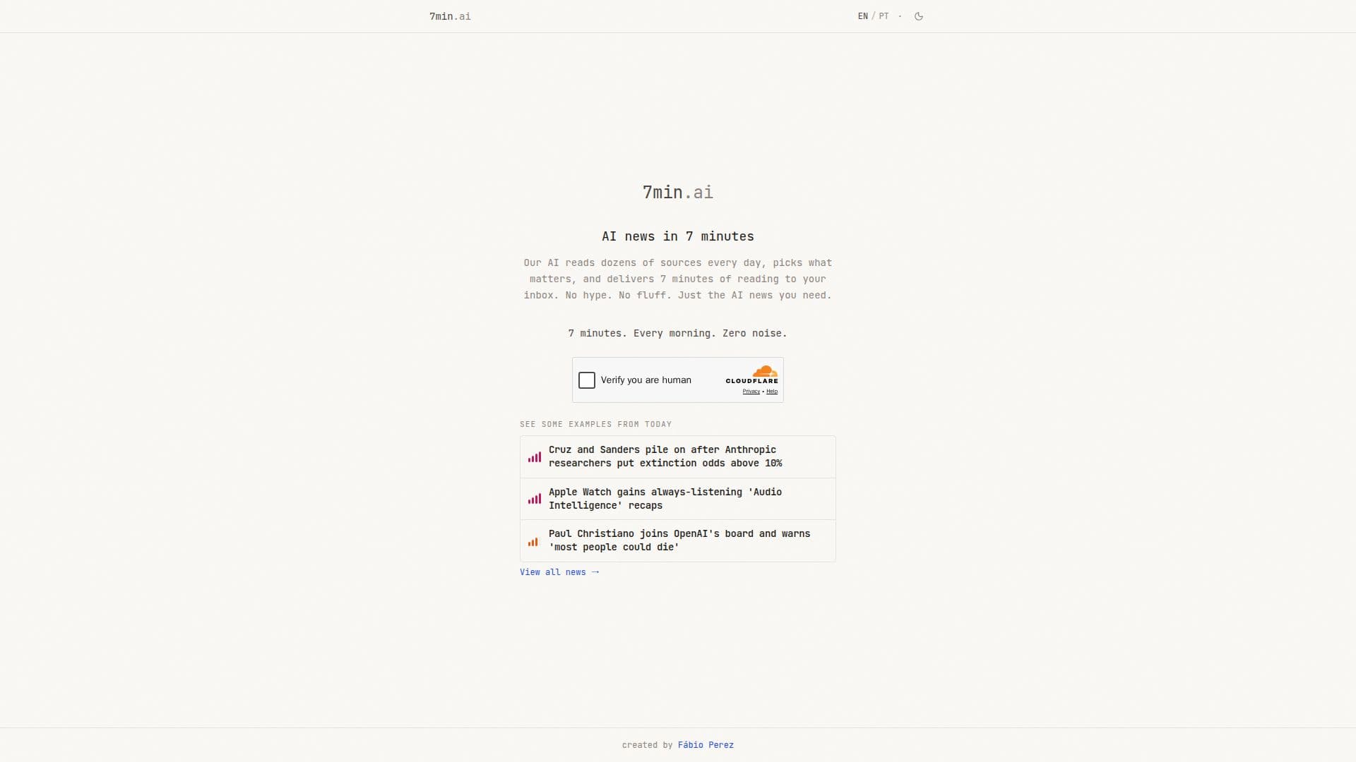 7min.ai — Buletin AI Harian screenshot