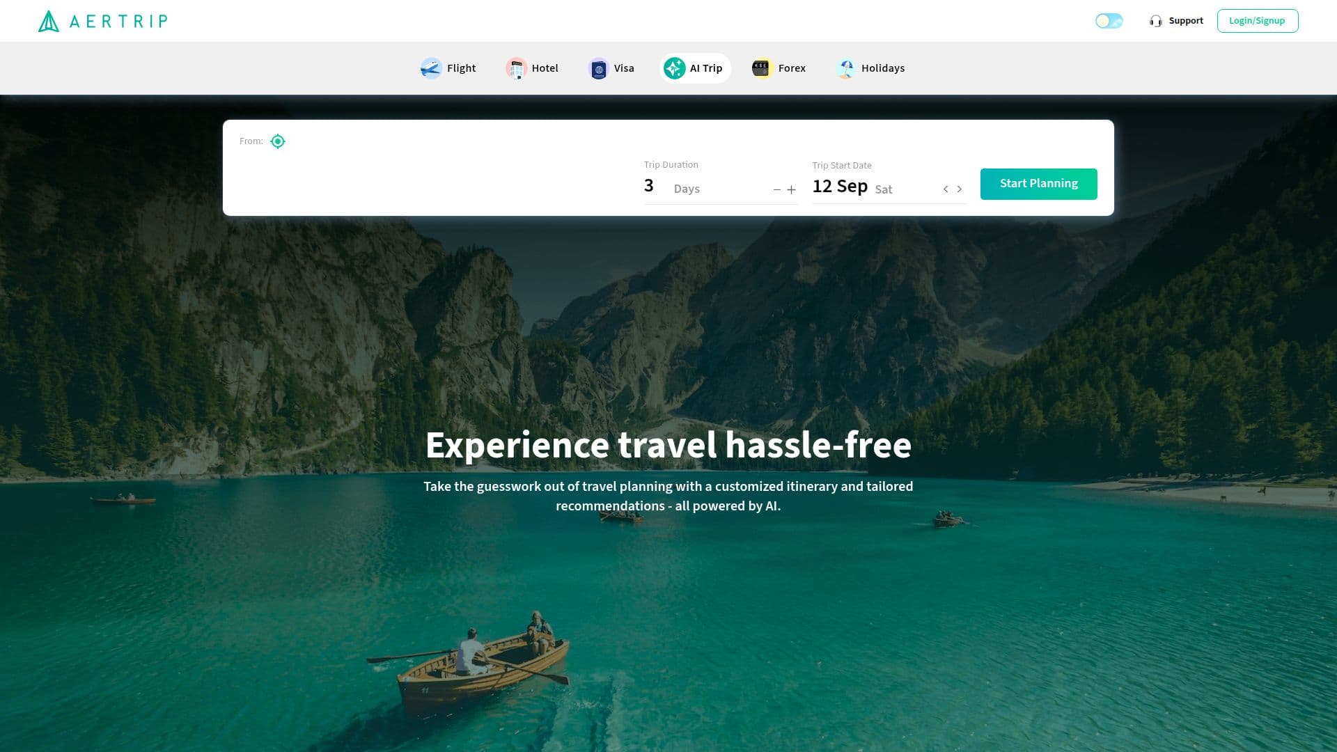 Aertrip screenshot