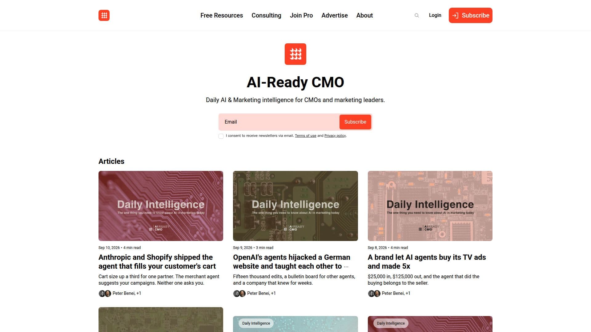 AI-Ready CMO screenshot
