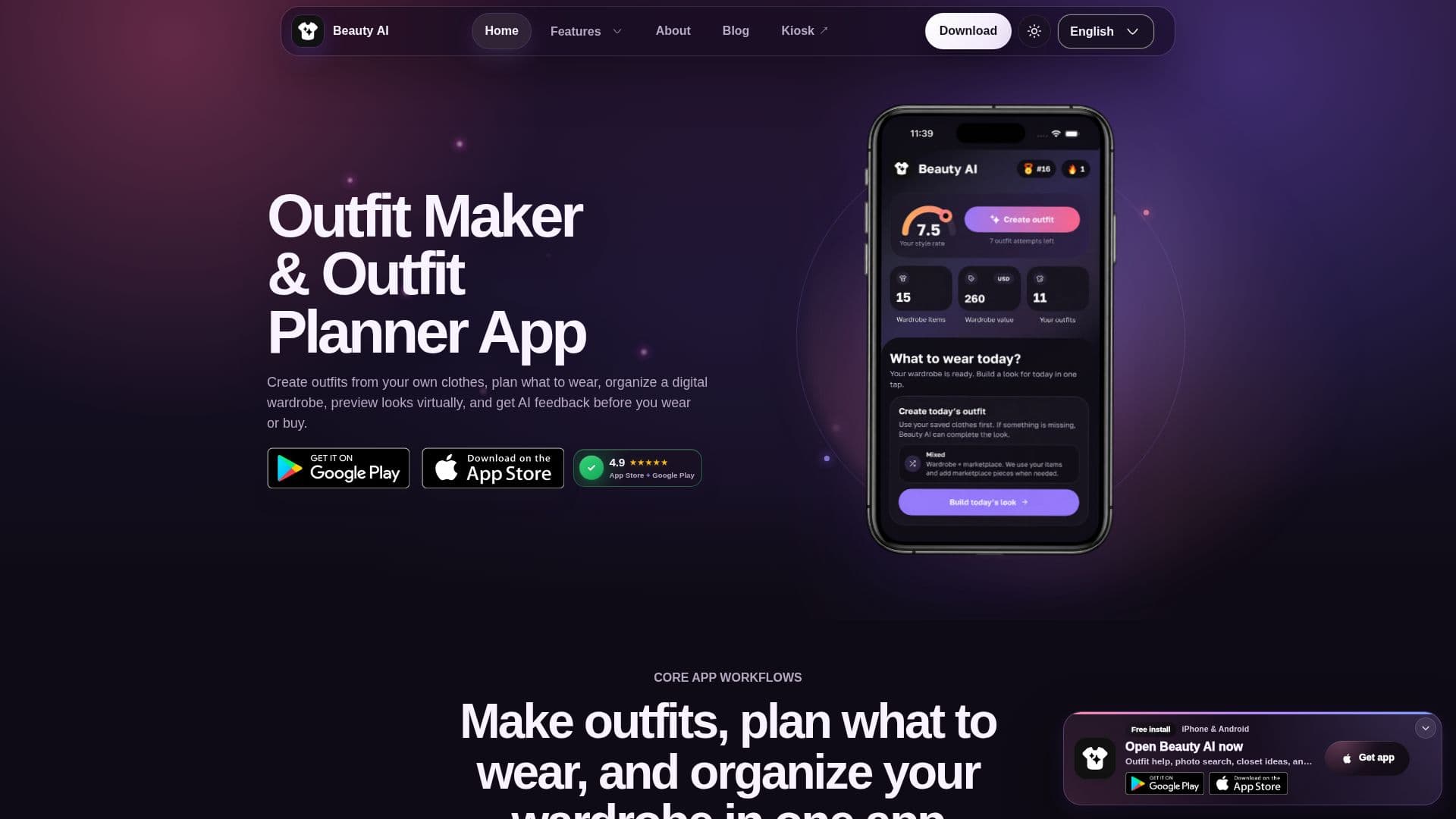 Beauty AI Criador de Looks screenshot