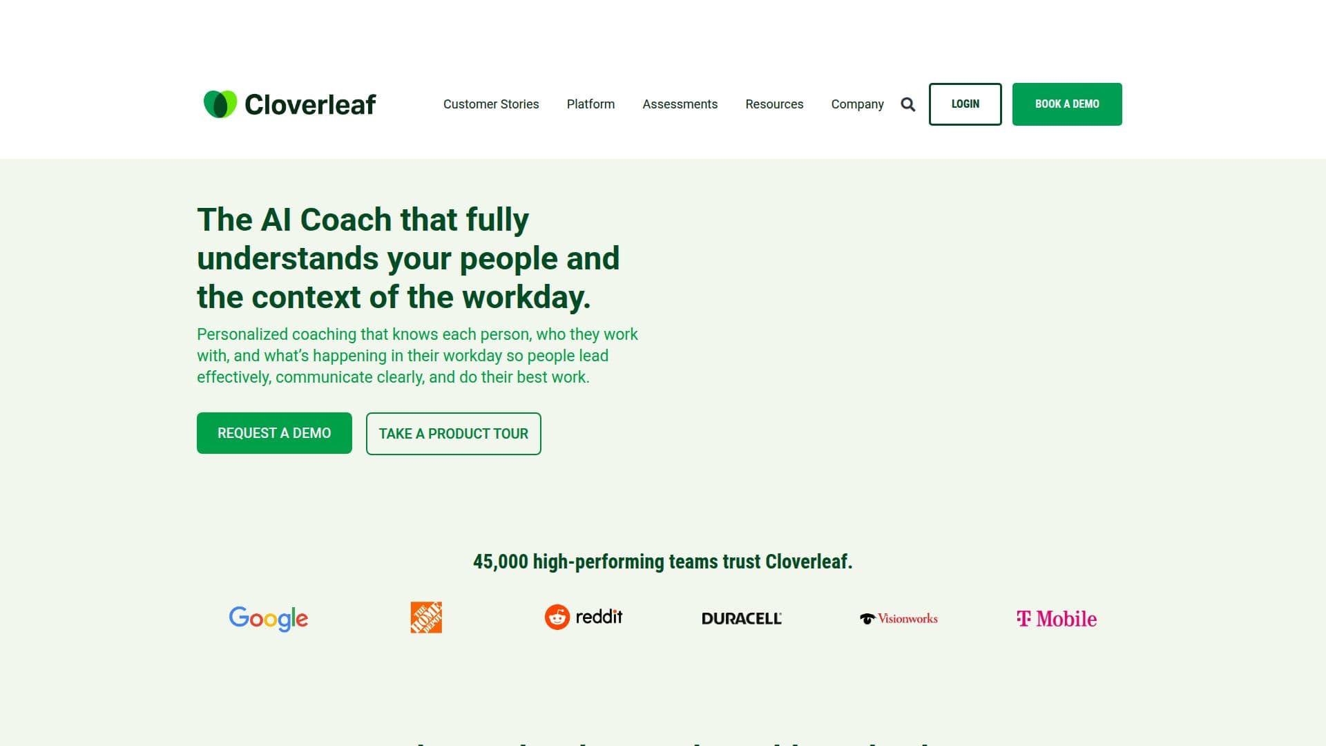 Cloverleaf: Software de Desenvolvimento de Equipes screenshot