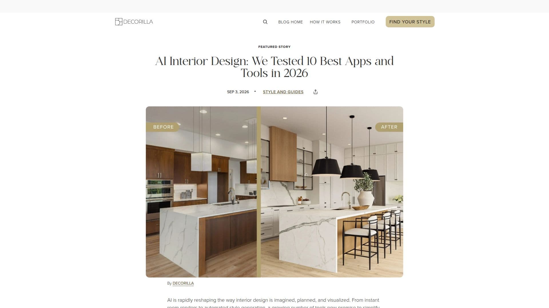 Serviço de Design de Interiores Decorilla screenshot