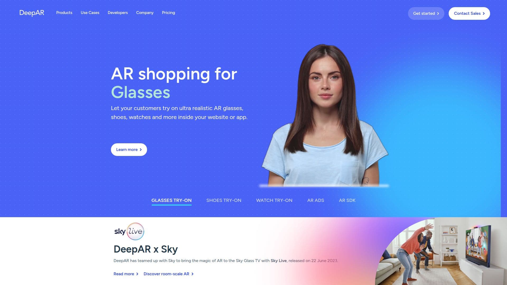 DeepAR: SDK de AR para Aplicativos e Websites screenshot