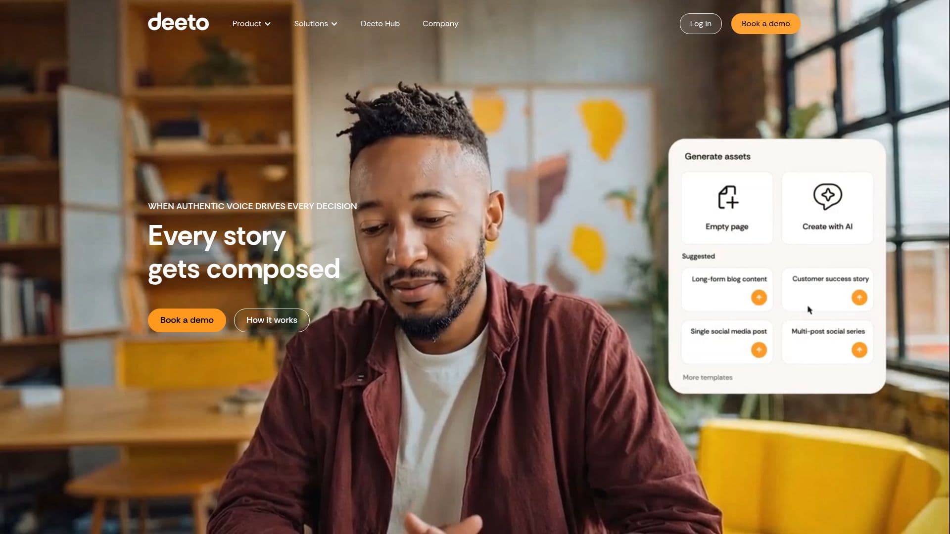 Deeto: Plataforma de Orquestração de Clientes com IA screenshot