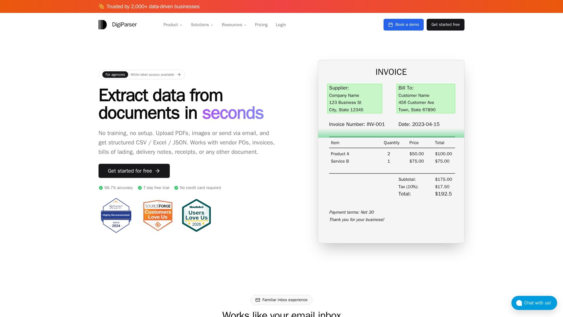 DigiParser screenshot