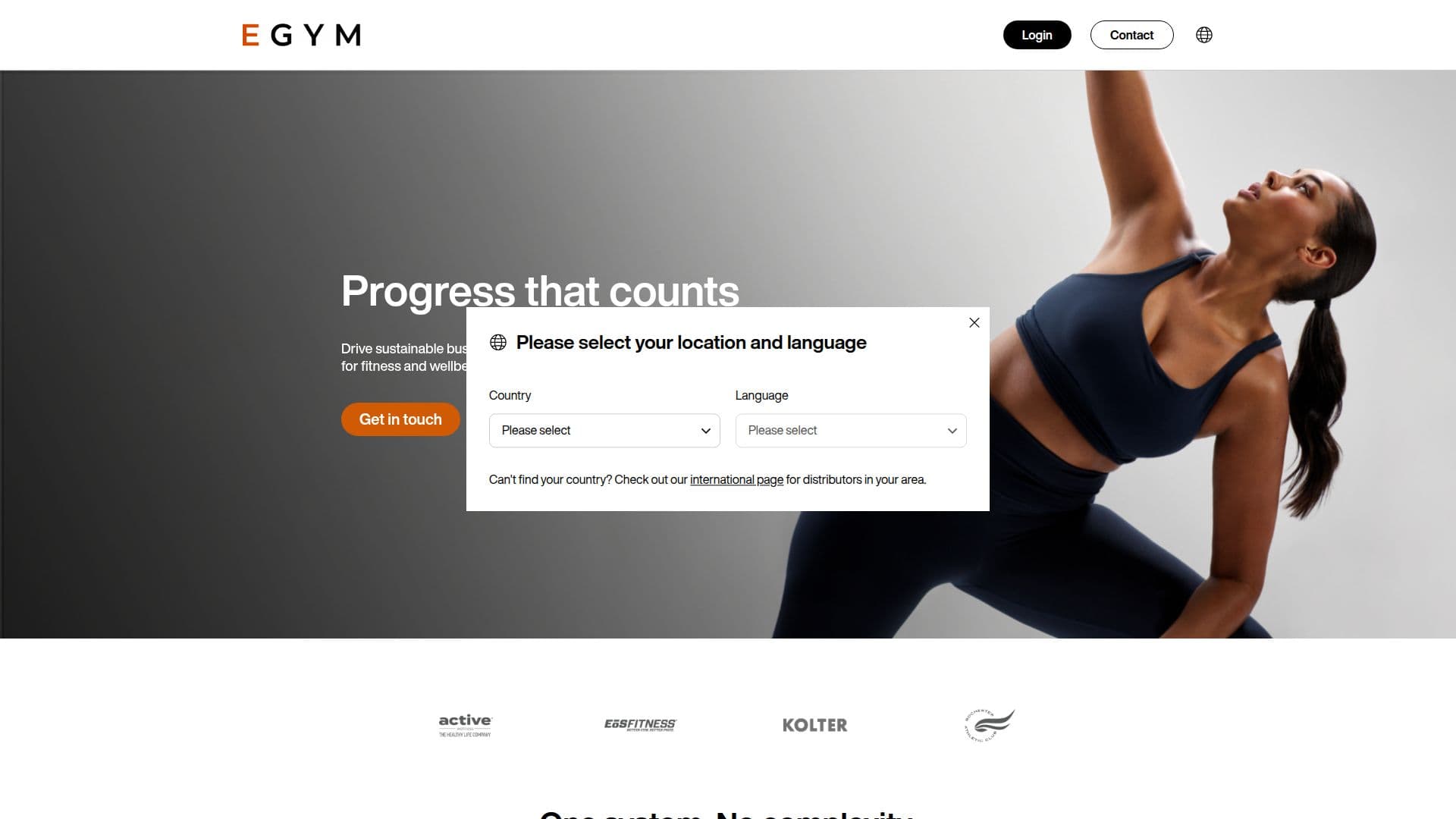 Tecnologia de Fitness Inteligente EGYM screenshot