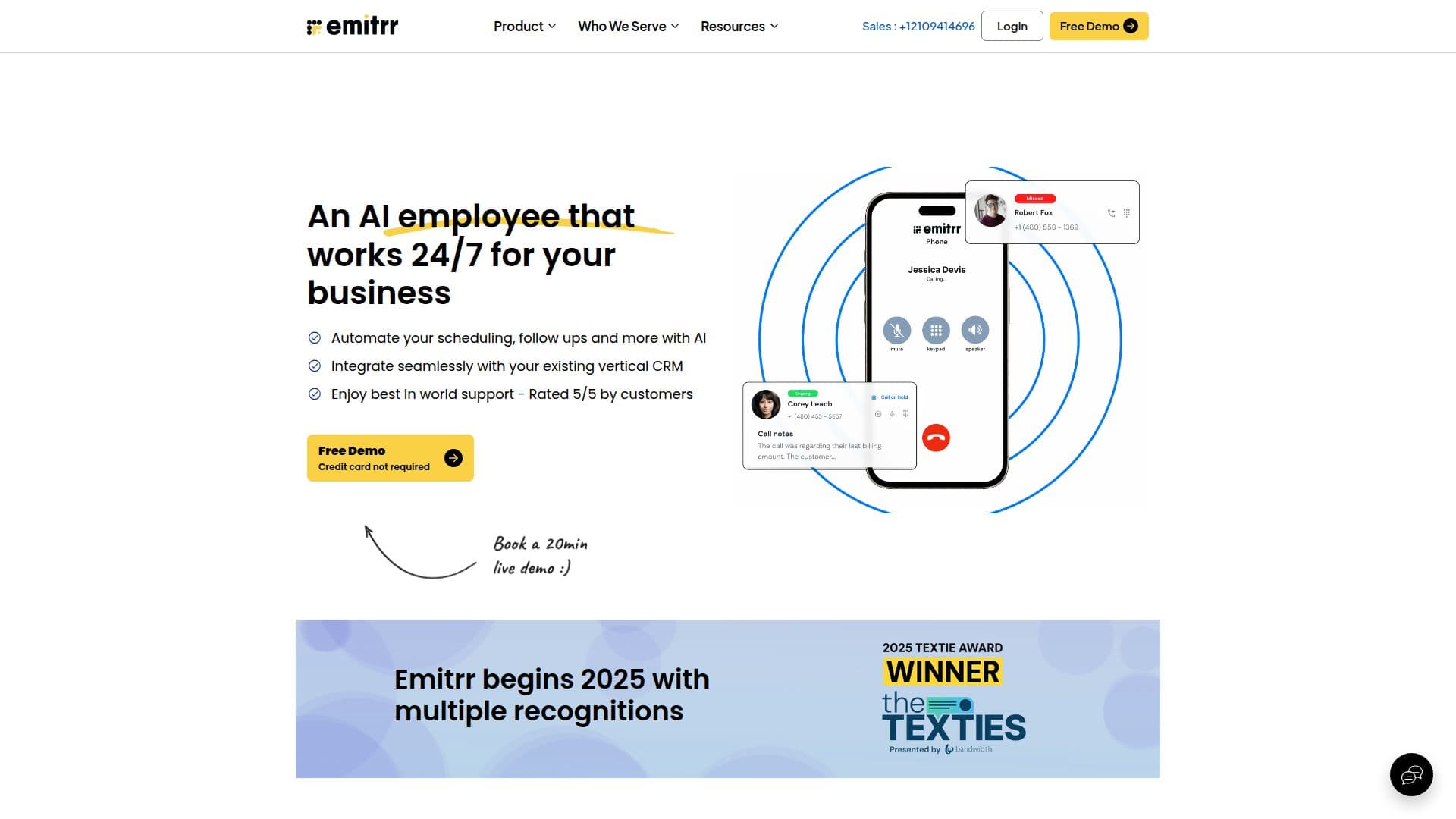 Emitrr screenshot